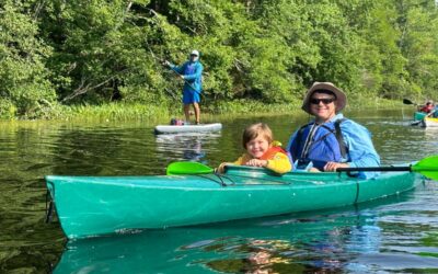 High water and perfect weather for 15th Annual Paddle Trek